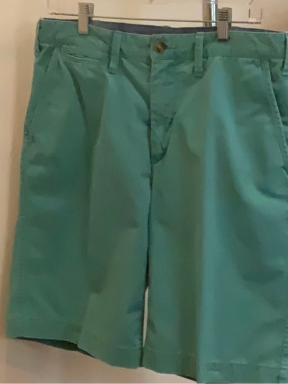 Polo Ralph Lauren Teal Flat Front Men's Shorts